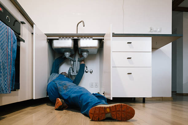 Professional Leak Detection technician working in Cape May Point, NJ